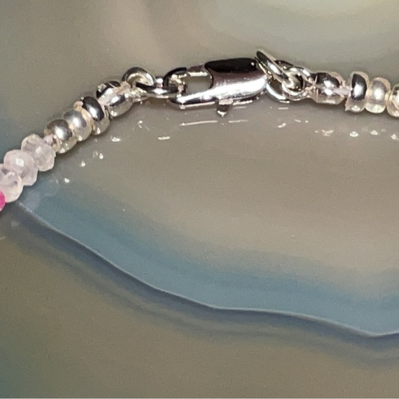 All Gemstone London Topaz and Sterling Silver Bracelet. - Picture 5 of 9